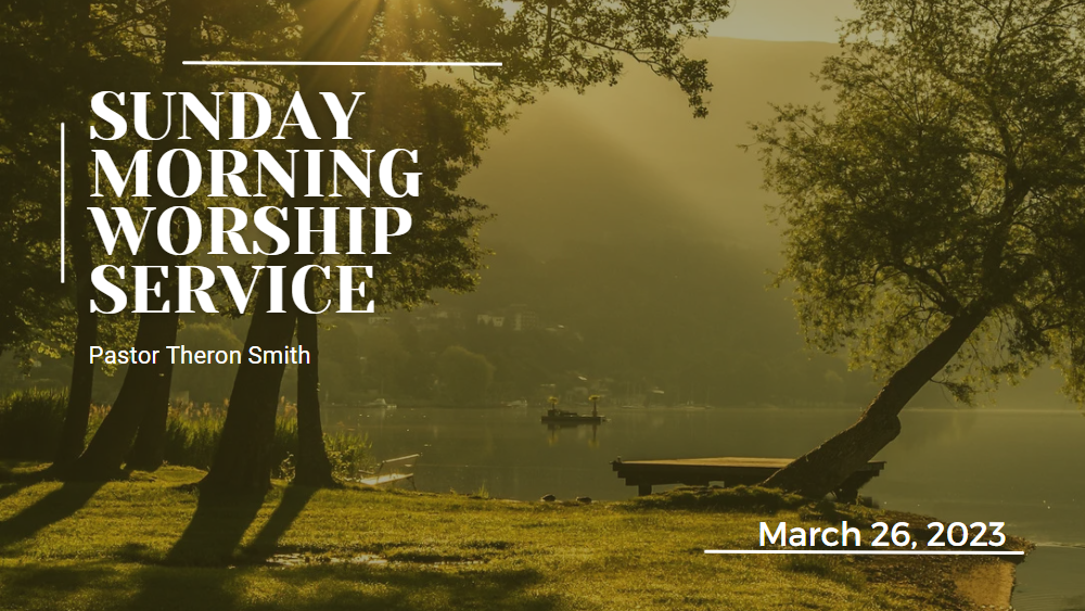 Morning Worship Service Image